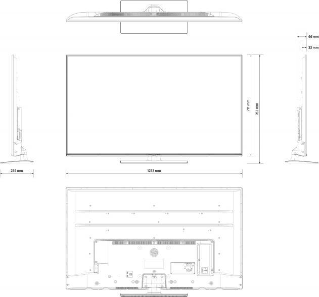Produktbild Nokia 5500A4KDA (55", LED, 4K, 2020)