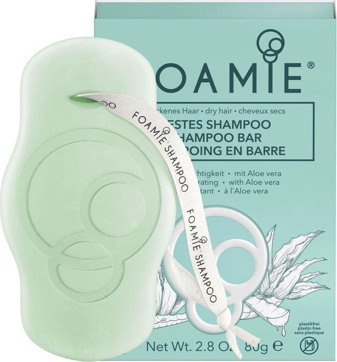 Produktbild Foamie Festes Shampoo Aloe You Vera Much (80 ml, Festes Shampoo)