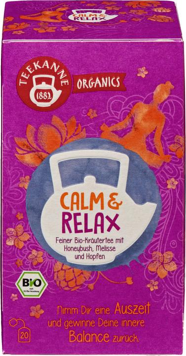 Immagine prodotto Teekanne Bustina di tè Organic Calm & Relax 20 pezzi (36 g)