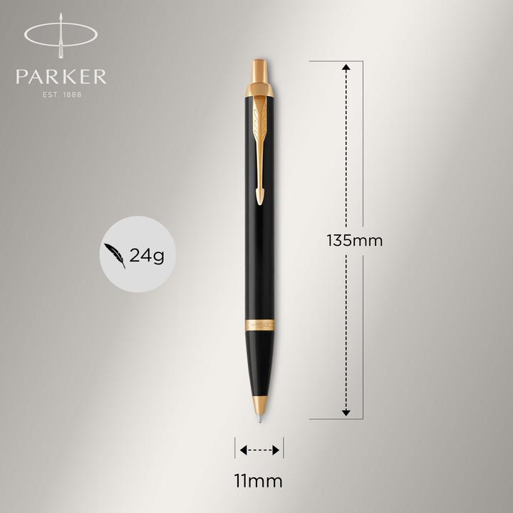Produktbild Parker Pen 2093216 Stifte-Set (e) (Schwarz, Silber, 2 x)
