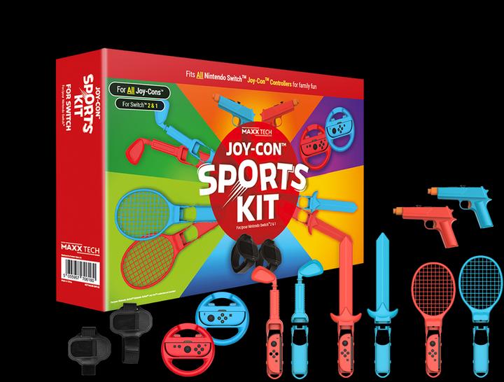 Produktbild Maxx Tech - Joy-Con Sports Kit for Nintendo Switch 2/1 (Switch 2)