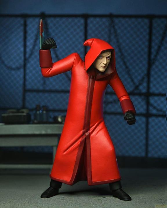 Actual product image Neca Saw Toony Terrors action figure Jigsaw Killer (Red Robe) 15 cm
