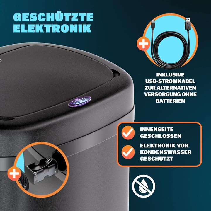 Produktbild Monzana Sensor Mülleimer (50 l)