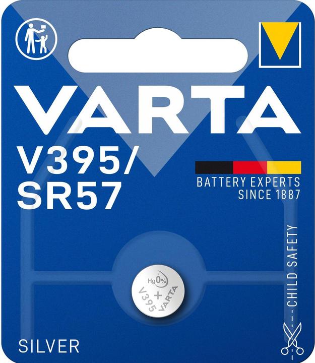 Actual product image Varta Watch V395 (1 pcs., SR57, 38 mAh)