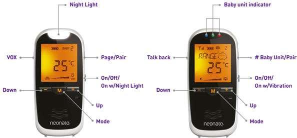 Produktbild Neonate Bc-6500d (Babyphone Audio, 800 m)