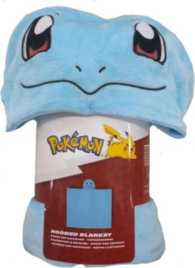 Produktbild Halantex Pokémon Coral Decke mit Mütze Schiggy 120 x 150 cm (120 x 150 cm)