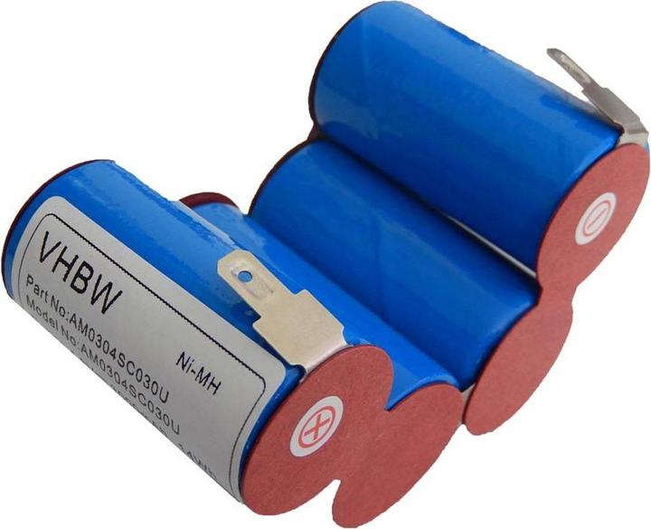 AccuCell NiMH-Akku - 3000mAh (4.8V) für Saugroboter Home Cleaner Heimroboter wie AEG 63BCC01