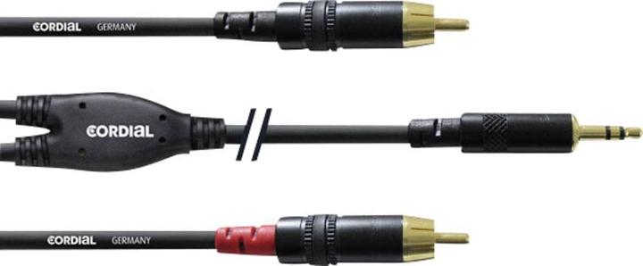 Cordial Cfy Wcc (6 m, Cinch, 3.5mm Klinke (AUX))