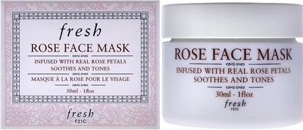 Actual product image Fresh Rose Face Mask for Women 1oz (10 ml)