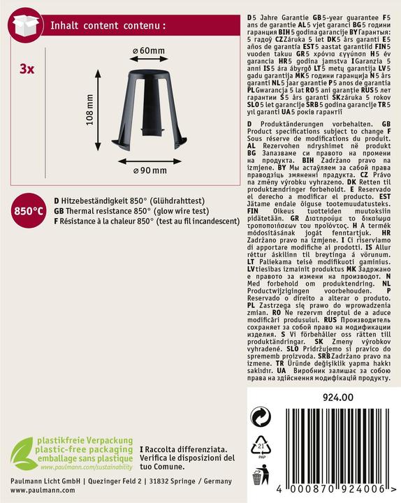 Actual product image Paulmann Spacer for EBL