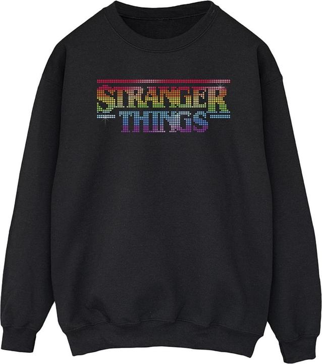 Produktbild Netflix Stranger Things Rainbow Dot Logo Sweatshirt (XXL)