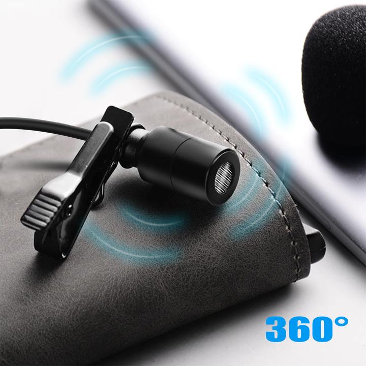 Image du produit Puluz Microphone cravate avec connecteur Lightning