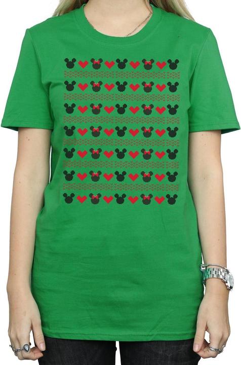 Produktbild Disney Mickey And Minnie Christmas Hearts TShirt (M)