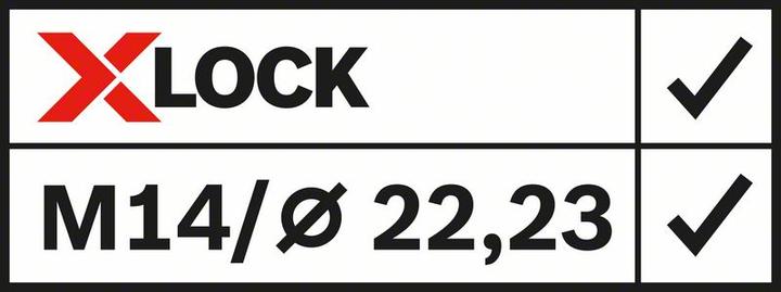 Actual product image Bosch Professional Zubehör PRO Metal X-Lock grinding disc, 125 x 6 x 22.23 mm