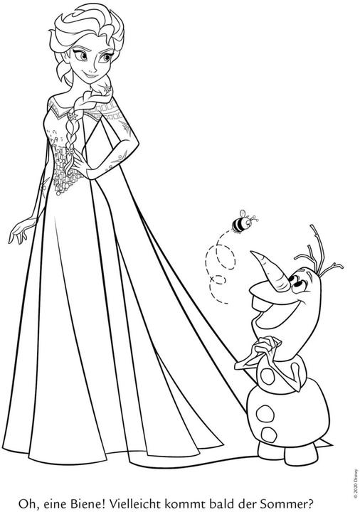 Actual product image Disney Ice Queen: Colouring Fun with Olaf