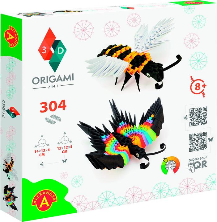 Produktbild Alexander ORIGAMI 3D Biene Schmetterling