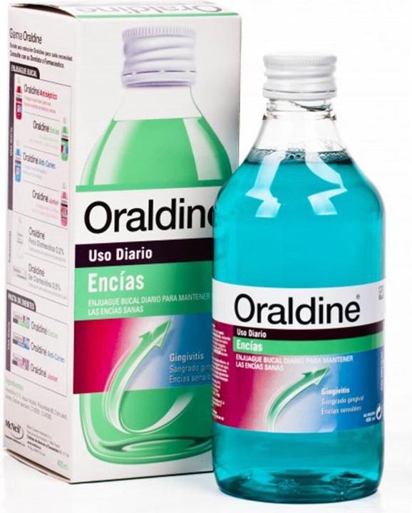Immagine prodotto Johnson & Johnson Oraldine gomma colluttorio 400ml (400 ml, Collutorio)