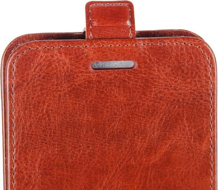 Produktbild Cover-Discount Leder Flip Case mit Fotofach vertikal (Apple iPhone X, Apple iPhone XS)