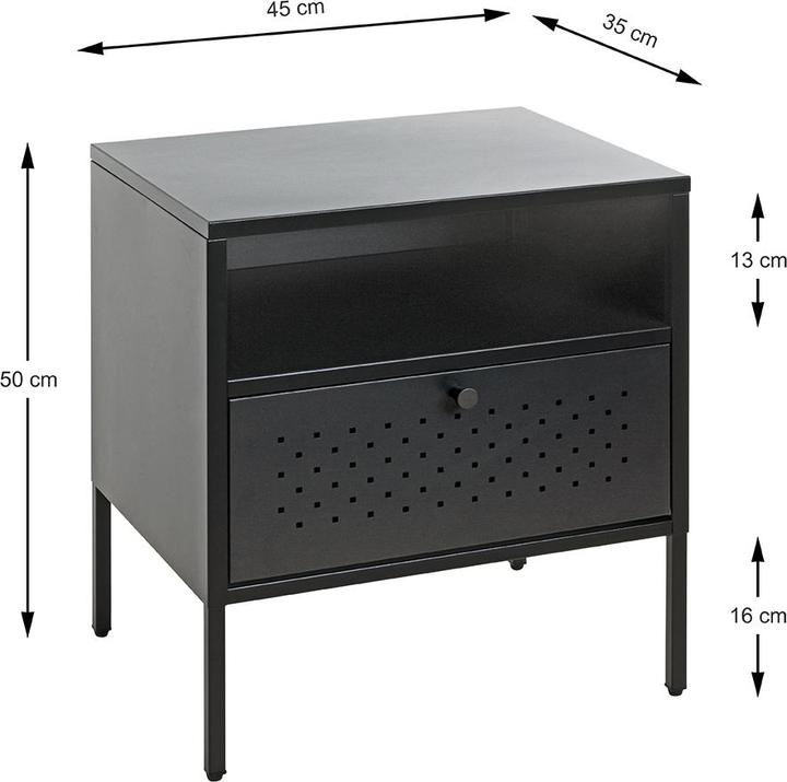 Productafbeelding HAKU Möbel Console (45 x 35 x 50 cm)