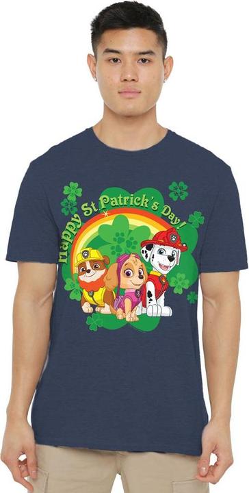 Actual product image Paw Patrol Unisex Adult Team St Patricks Day T-Shirt (XL)