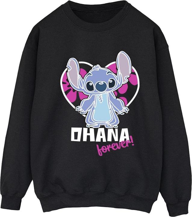 Produktbild Disney Lilo And Stitch Ohana Forever Heart Sweatshirt (XL)