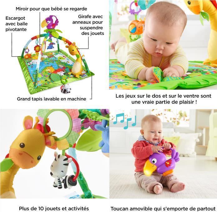 Actual product image Fisher-Price Rainforest Music & Lights Deluxe Gym