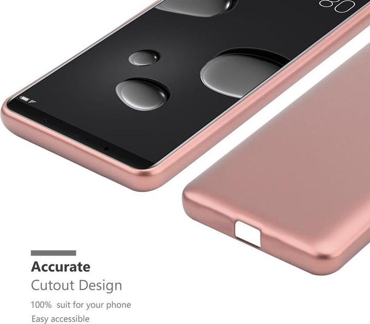 Image du produit Cadorabo Couverture métallique mate TPU (Mate 10 Pro)