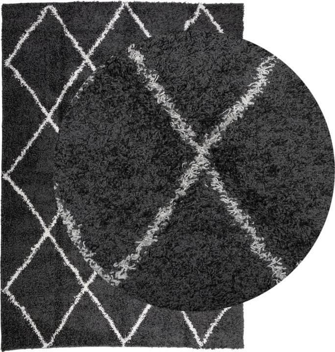 Actual product image VidaXL Shaggy high pile modern carpet (200 x 140 cm)