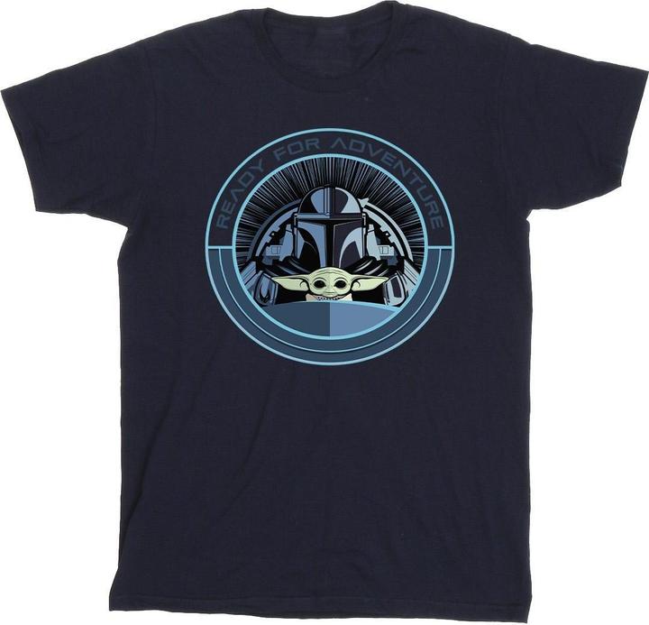 Star Wars The Mandalorian Grogu Ready For Adventure TShirt (S)