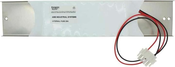 ABB Batteria 12V 4Ah adatta per SB522V1 3BSC 760015R1 (1 pz., Specifico del dispositivo, 4000 mAh, Batteria + Caricabatterie)