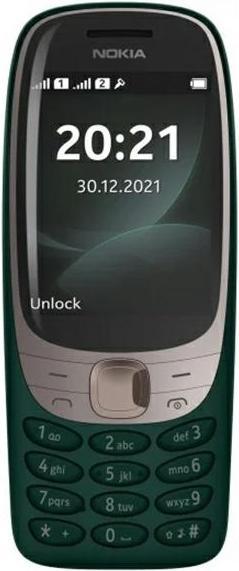 Productafbeelding Nokia 6310 (TA-1400) Dual Sim Zielony (2.80", 0.30 Mpx)