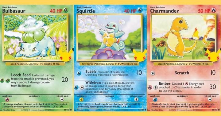 Actual product image Pokémon First Partner Pack Kanto Starter (English, Booster Pack)