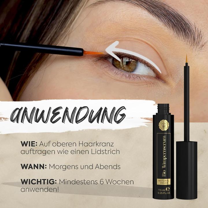 Actual product image Kapua Naturals Eyelash serum (7.50 ml)
