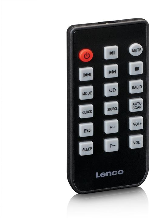 Actual product image Lenco MC-030BK (Bluetooth, CD player, 2x 10 W)