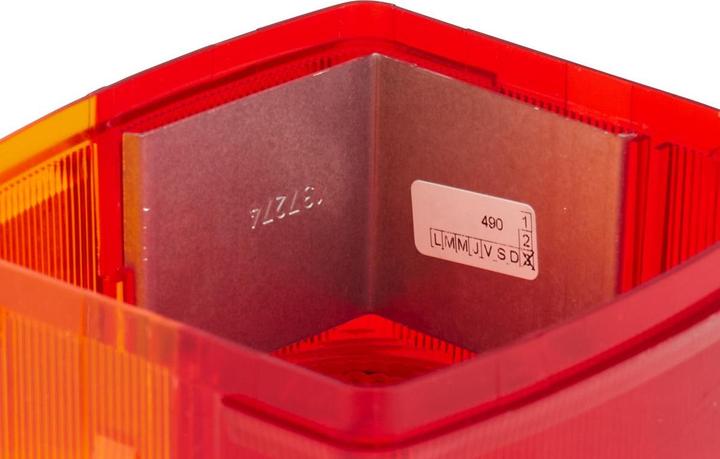 Image du produit Hella 2 Verres de feux arrière droit halogène pour CASE IH JOHN DEERE LINDE (R10W)