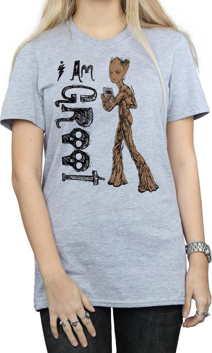 Image du produit - T-shirt AVENGERS INFINITY WAR AM TEENAGE GROOT - Femme (3XL)