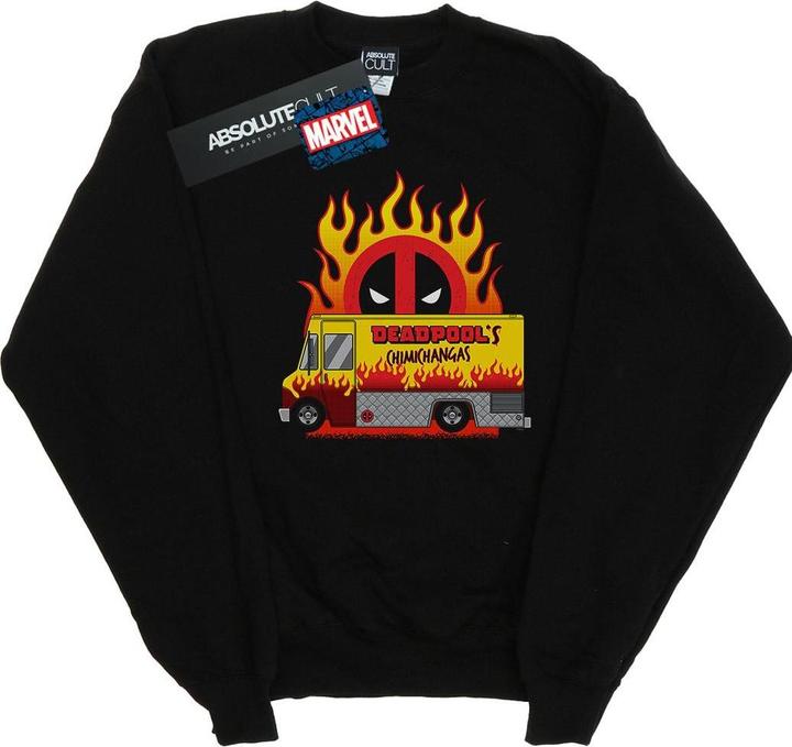 Immagine prodotto Deadpool Chimichangas Van Felpa Ragazzi (140, 146)