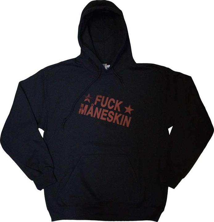 Actual product image Maneskin Unisex Adult Fuck Pullover Hoodie (L)