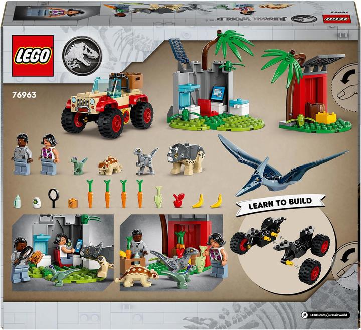 Produktbild LEGO Rettungszentrum für Baby-Dinos (76963, LEGO Jurassic World)