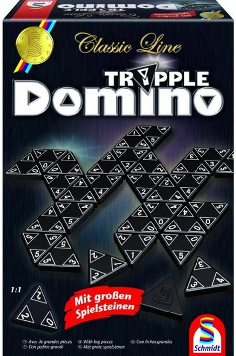 Actual product image Schmidt Spiele Classic Line: Tripple Domino (German)