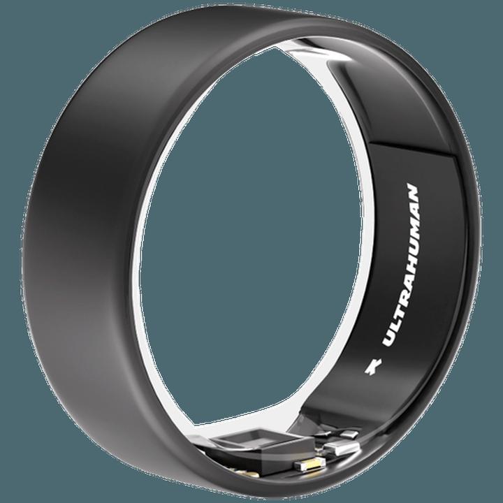 Actual product image Ultrahuman Ring Air- Size-08- Matt Grey (8, Grey Mat)