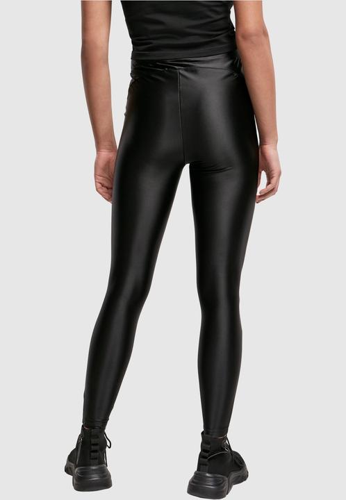Immagine prodotto Urban Classics Leggings metallici lucidi a vita alta da donna (XXL)