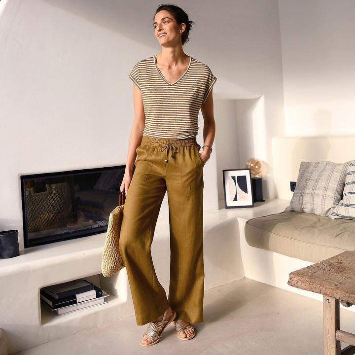 Immagine prodotto Anne Weyburn Pantaloni in lino (34)