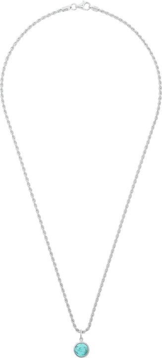 Produktbild Amor Halsschmuck für Damen, 925 Sterling Silber, Türkis synth. (Silber 925)