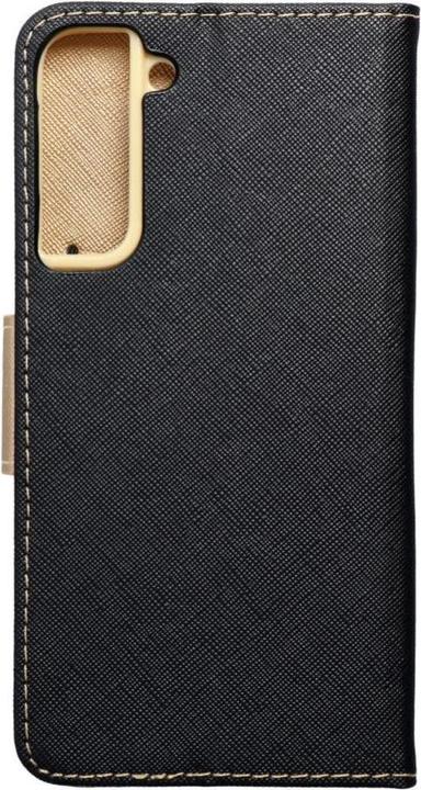 Produktbild Fancy Book Buchtasche OEM für SAMSUNG S22 Plus schwarz / gold (Samsung Galaxy S22+)