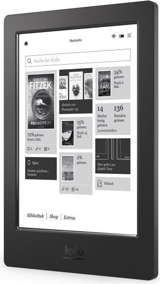 Image du produit Kobo Aura H2O (6.80", 4 Go, Noir)
