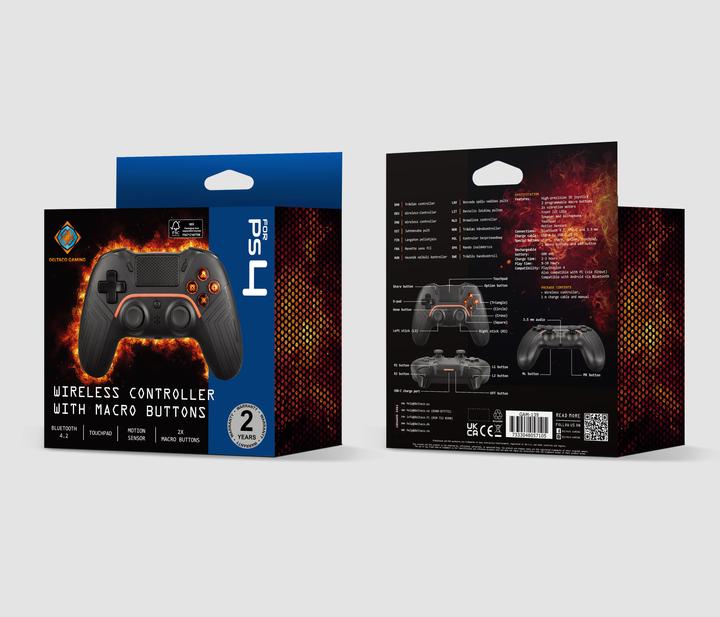 Immagine prodotto Deltaco Gaming Wireless PS4 & PC Controller (PS4, Android, PC)