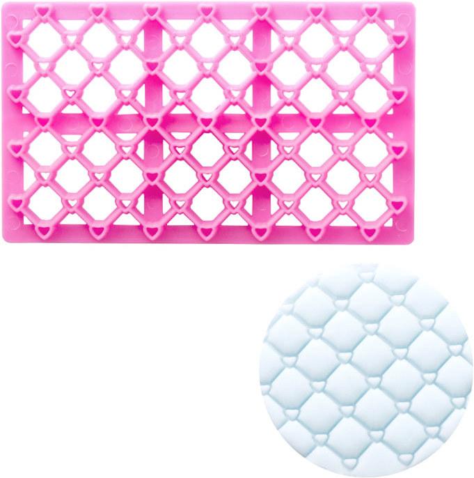 Actual product image miniSchoggi Fondant embosser hearts small