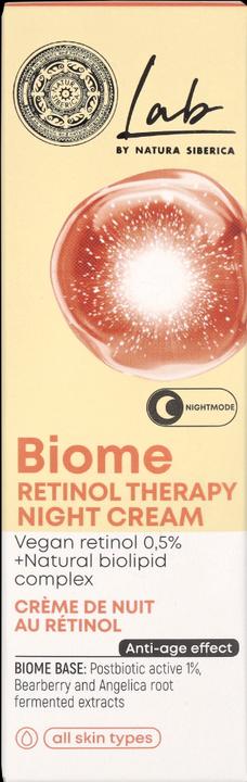 Actual product image Natura Siberica Lab Biome Retinol Therapy Night Face Cream 50ml (50 ml, Night cream)