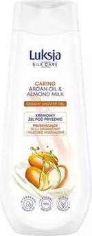 Actual product image Palmolive LUKSJA Silk Care Creamy Shower Gel with Argan Oil and Almond Milk 500ml (500 ml)